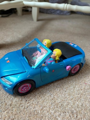 Polly pocket car - car, dog