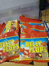 OVER 1KG!  ( 9 X 120G ) Jelly Belly Flops irregular Shape LONG BB AUG 26  £11.99