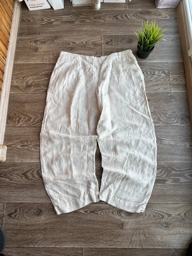 Oska linen wide baggy pants - oska,