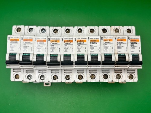 Merlin gerin c60hc mcb - gerin, c4