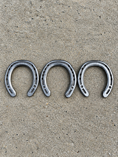 Old used horseshoes perfect - used,