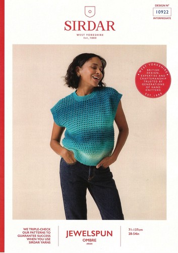 Sirdar aran knitting pattern - aran,