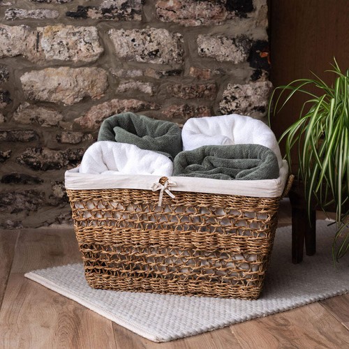 Atrai seagrass washing basket - seagrass,