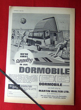 BEDFORD DORMOBILE CAMPER VAN 1964 ORIGINAL VINTAGE ADVERT FOLKESTONE KENT