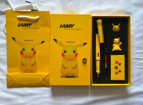 Lamy pikachu fountain pen - x,