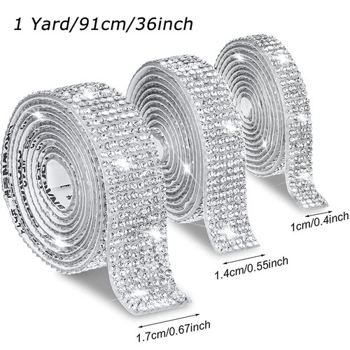 Self adhesive rhinestone trim - adhesive,