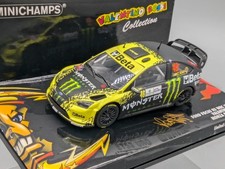 Model Cars 1:43 Minichamps Ford Focus RS WRC Monza 2009 # 46 V. Rossi with Original Box