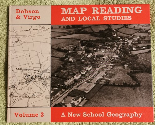 Vintage book map - reading, &