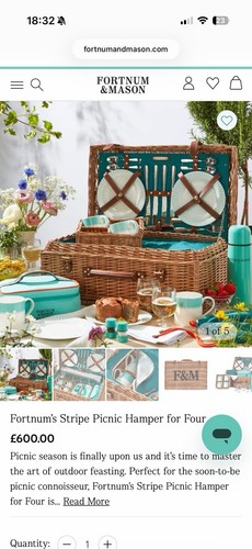 Fortnum stripe picnic - fortnum's,