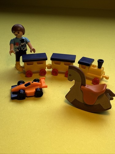 Playmobil playroom toy - playroom, train