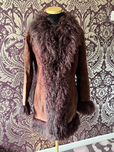 Vintage cofi suede mongolian - cofi,