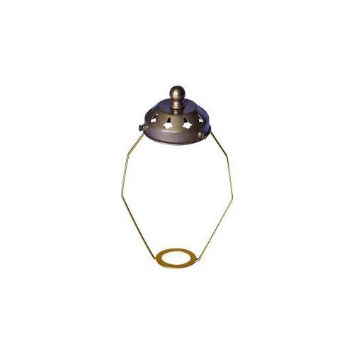 Table lamp shade carrier for - lamp,