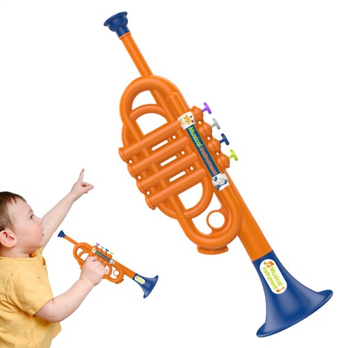 Kids trumpet with colored - kids,