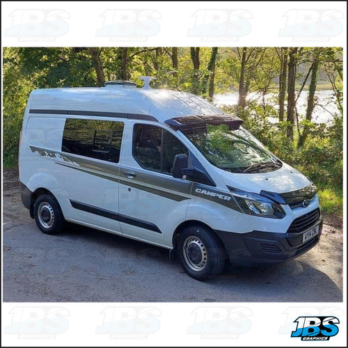 Swb camper mountains side van - side,