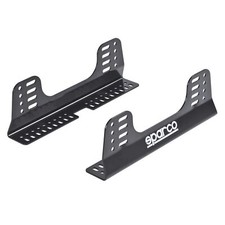 004902 Sparco Racing Seat Side Mount Brackets (Pair) 400mm Steel 3mm Thick FIA