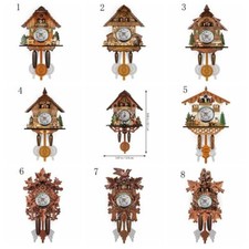 Black-Forest Cuckoo Clock Cuckoo Wall Clock With Moving Train Home Decor Clock