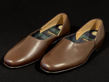 Church’s Shoes Leather Grecian Slippers Brown Hard Sole size 6H