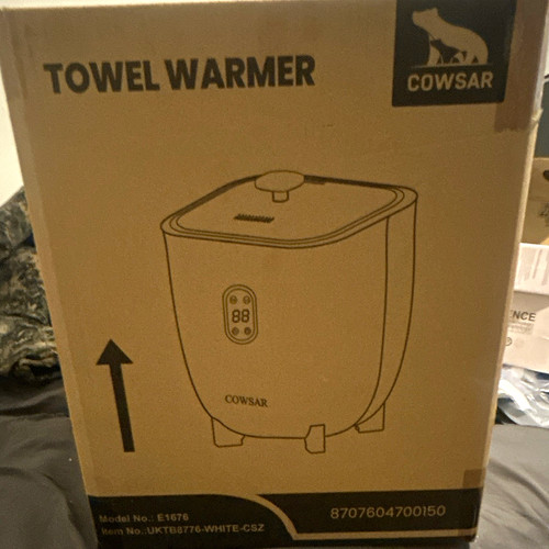 Cowsar towel warmer white - warmer,