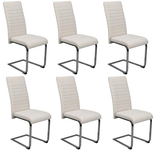 Beige velvet dining - 6,