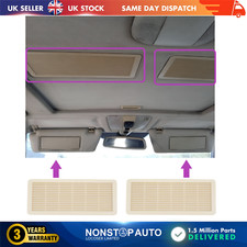 2X Sunroof Grille Vent Cover