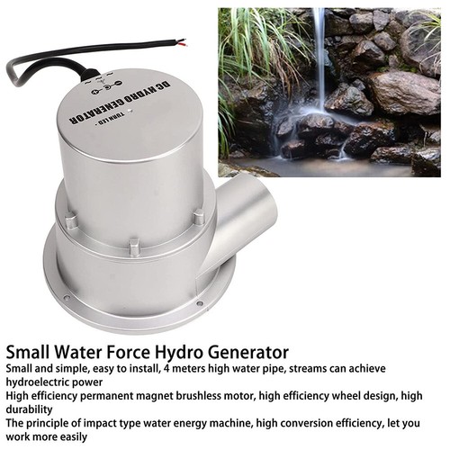 Micro hydroelectric generator - micro,