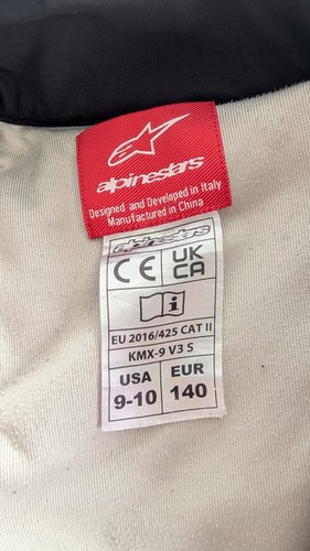 Alpinestars kmx fia grade - kmx-9, 1