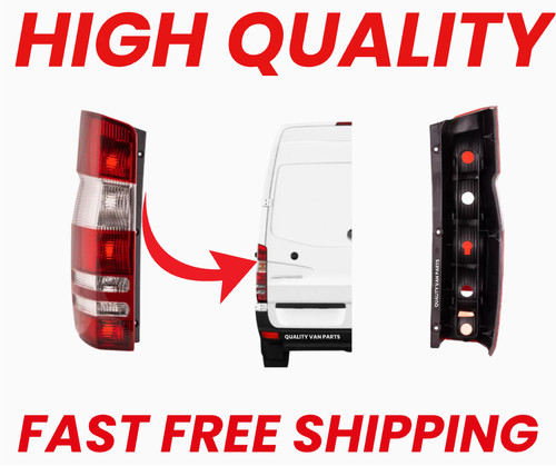 Passenger left side tail light - left,