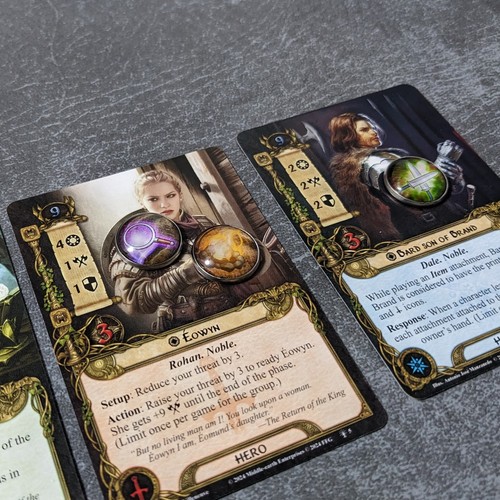 The lord rings - the, card