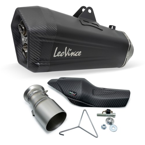 Silencer leovince black - silencer,