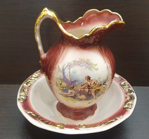 Harpers vintage jug - &, bowl