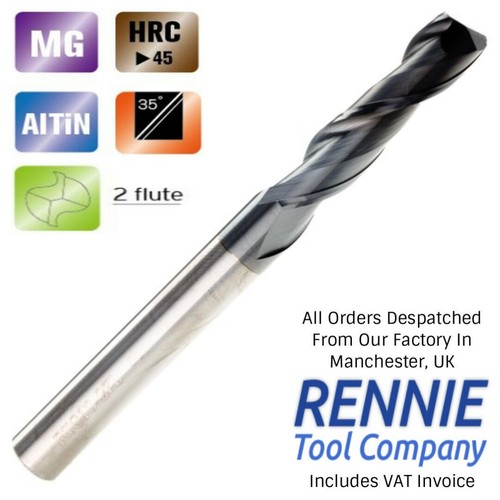 Solid carbide flute - flute, long