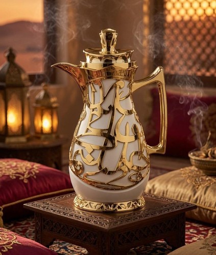 Luxury arabic coffee dallah - luxury,