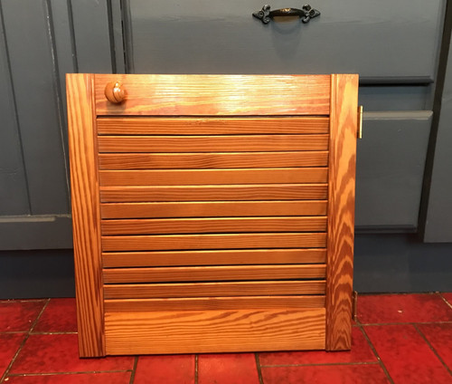 Varnished small cupboard - varnished,