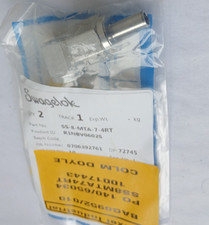 SWAGELOK SS-8-MTA-7-4RT STAINLESS STEEL TUBE FITTING 2/PK (BR4A.6B2)