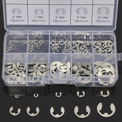 120x clips circlip - e, c