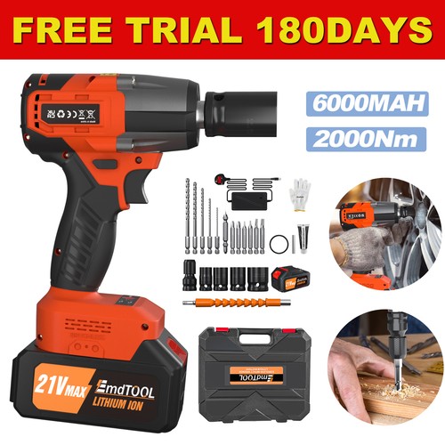 Cordless impact wrench - cordless, 2000nm
