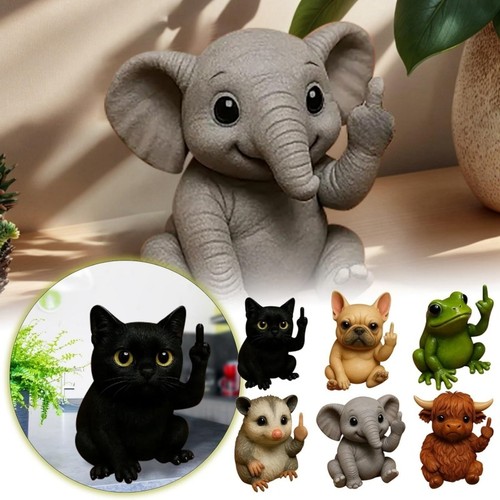 Lifelike mini middle finger - 3d,