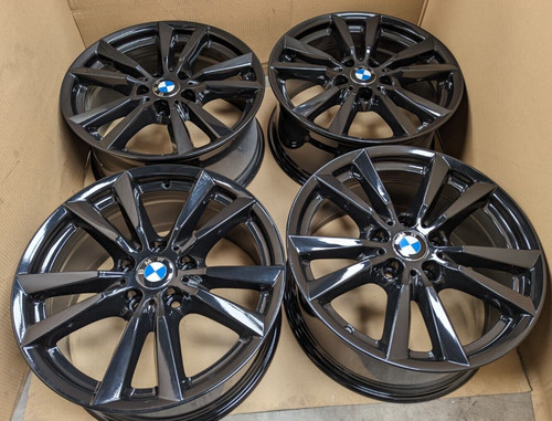 Genuine gloss black bmw - 4x,