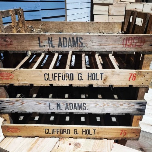 Vintage rustic wood farm - wood, tray