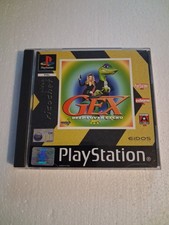 PLAYSTATION ONE PS1 GAME , GEX DEEP COVER GECKO excellent Condition Vintage Rare