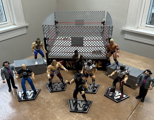Vintage 1998 wwf steel cage - vintage,