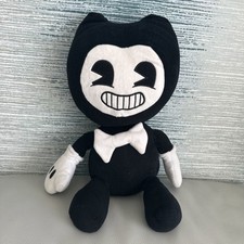 Bendy And The Ink Machine Plush Soft Toy - Fun Gift Gamer Cuddly Black 17” tall