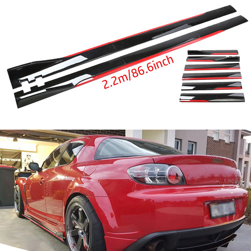 Side skirt extension body kit - side,