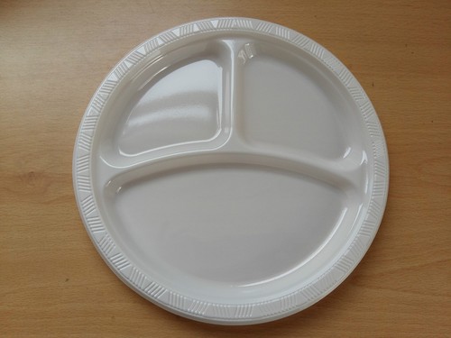 Plastic 26cm compartment - plastic,