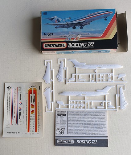 Matchbox 802 boeing 727 - boeing,