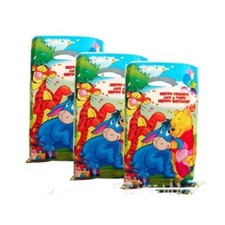 Winnie The Pooh Party Bag Birthday Gift Bag Favour Bag Sweets Bag Loot Bag 10pcs