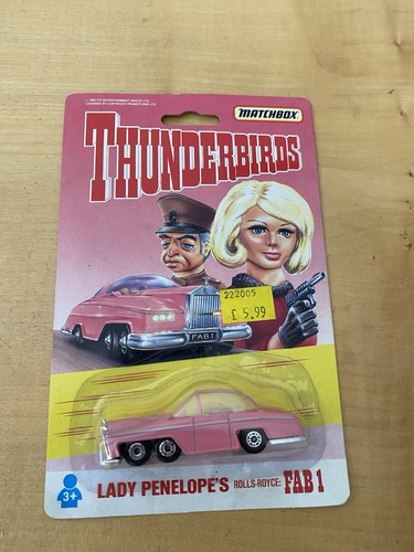 Matchbox thunderbirds lady - matchbox,