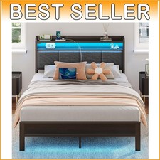 Multi-Function Full Bed Frame
