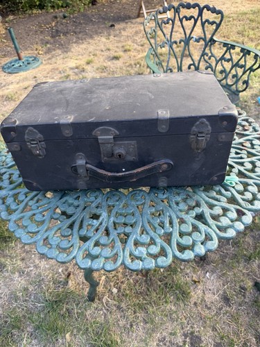 Antique wooden tool box - wooden,