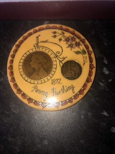 Vintage handmade penny - :, :